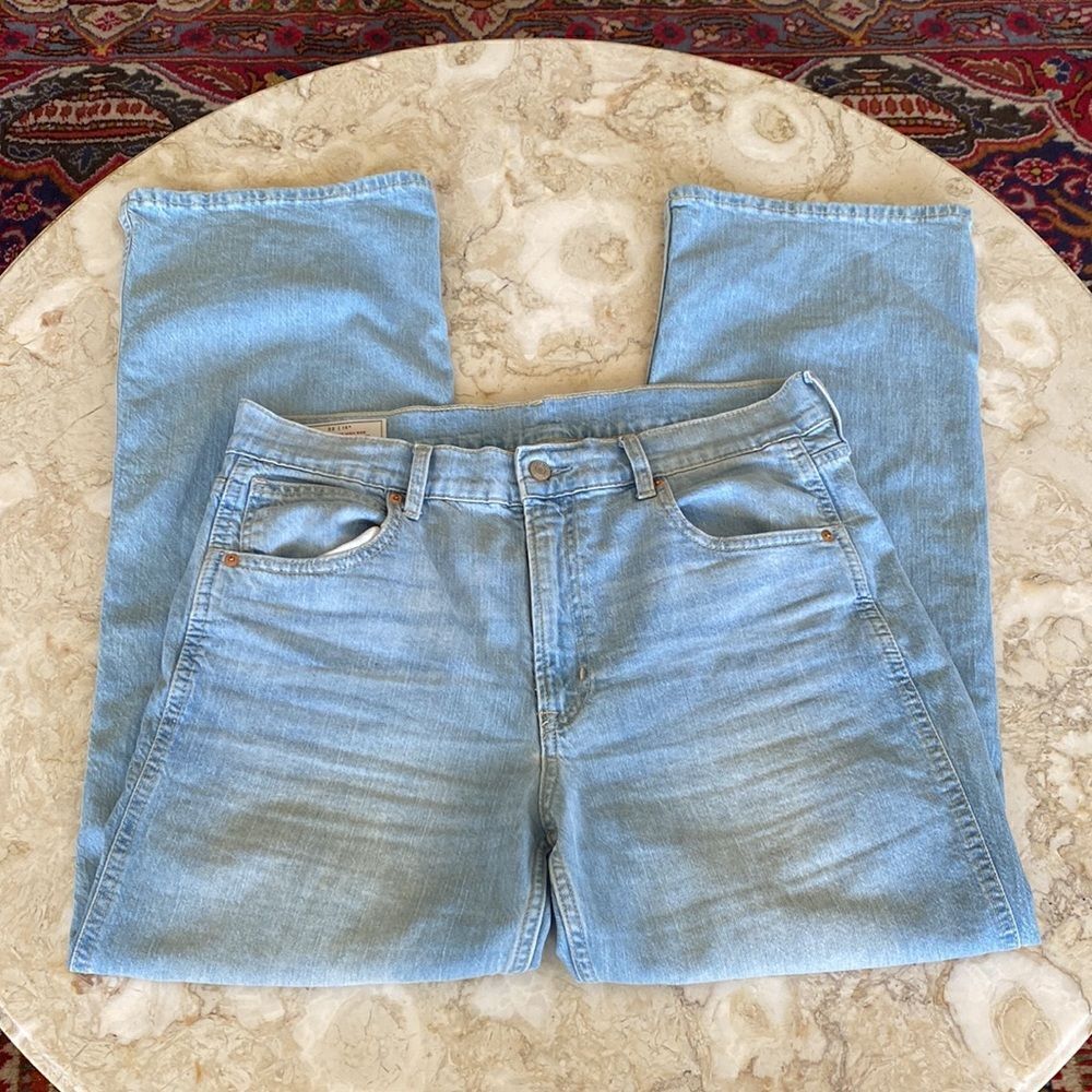 Gap Vintage Flare High Rise Light Wash Denim Jeans - Picture 4 of 15